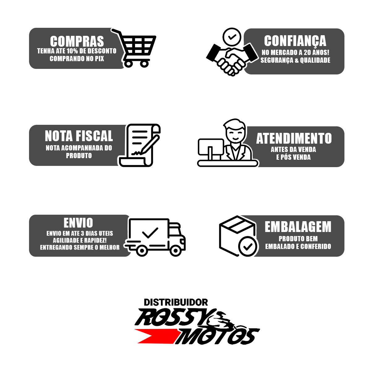 Cavalete Central da Biz 100 marca Protork Modelo Original