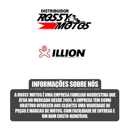 Acionador de Corrente Comando da Factor125i Xtz150 2016 até 2018 Xillion