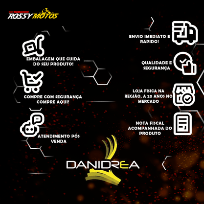 Arvore Do Comando de Válvulas da CG160/NXR160/XRE190 - DANIDREA