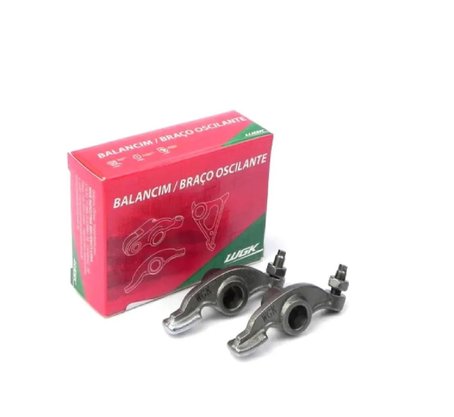 Braco oscilante Balancim Biz100  ( Par ) C/parafuso de Regular valvula Wgk