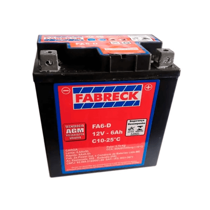 Bateria 7bs TORN/FALCON/TWIST/LAND/FAZER250 6ms Fabreck
