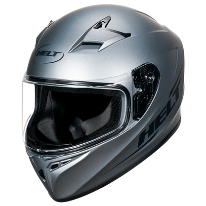 Capacete Street Polar Cinza Fosco Tamanho 62 HELT