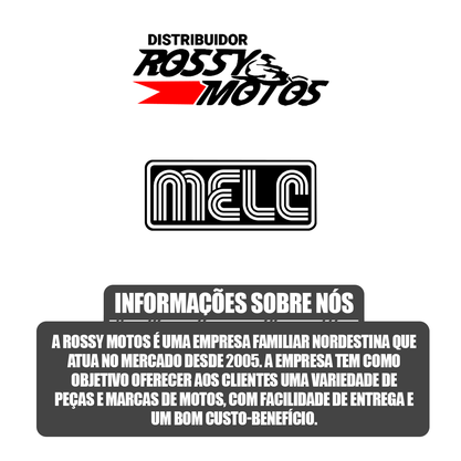 Carcaca Interna Branca do painel Fan125 2009 a 2013 C/mostrador Melc
