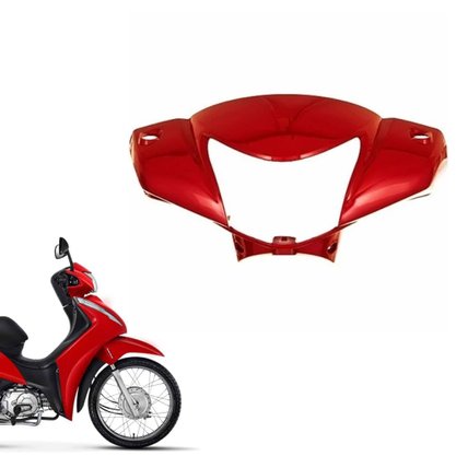 Carenagem do Farol Biz 110i 2017 Vermelho Melc Modelo Original