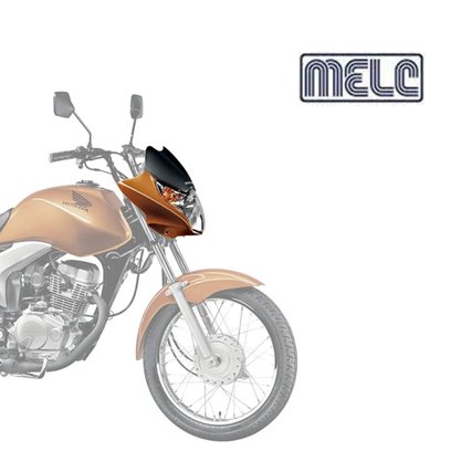 Carenagem do Farol Cg Titan 150 2010 Laranja Melc Mod Orig
