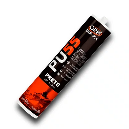 Cola Parabrisa Pu55 Silicone Aderencia 230ml Orbi Quimica