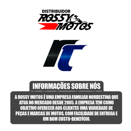 Eixo da Roda Dianteira da HONDA NXR BROS125/150 - (com porca) - RT