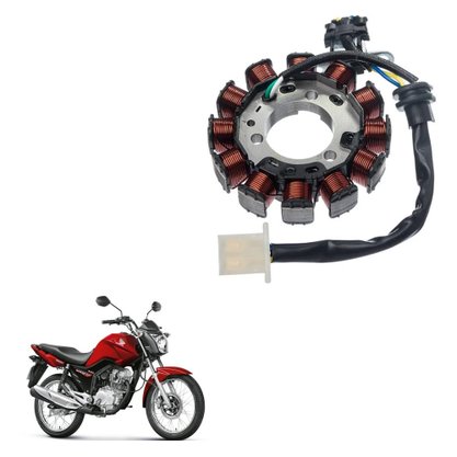 Estator Magnetico Cg Titan 150 / Fan 150 / Start 150  2014 até 2015 Atec