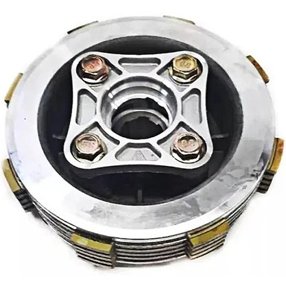 Kit de Embreagem  cg 1983 até /fan 125 08 Atec ( disco,plato,cubo e separador )