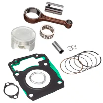 Kit Motor da CG 150 2004 / 2015 Com / Junta Retentor Valvula Atec