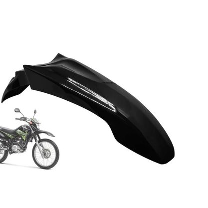 Paralama Dianteiro Xtz 250  Lander Preto Paramotos Modelo Original