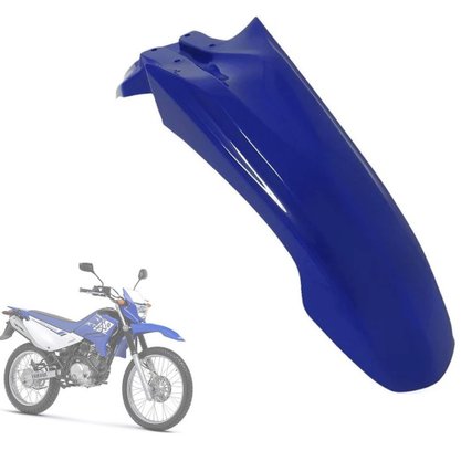 Paralama Dianteiro Xtz 125 2002 até 2015/ lander250 2007 até 2015 Azul Melc