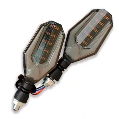 Pisca Led Running Amarelo / branco Pl0046 R-206 (par) Rt