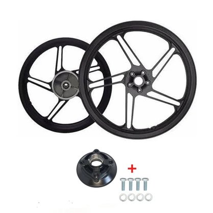 Rodao Fan125 2014 5 Paletas F/Disco Preto Modelo Titan 2014 Fabreck