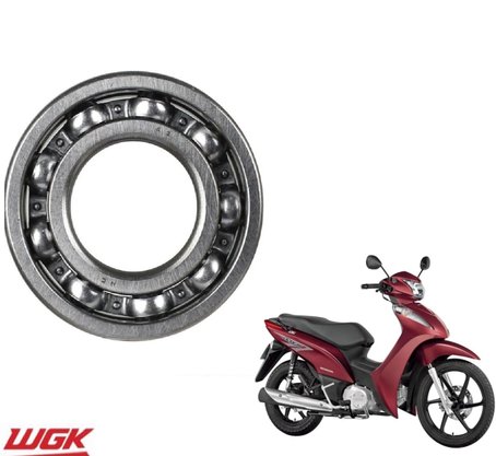 Rolamento  do Virabrequim Biz 125 Lado Direito  ( 63/22x-c3 ) Wgk