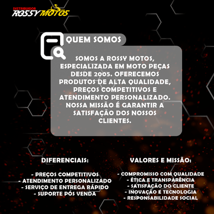 Rolamento Virabrequim WGK Titan/Fan/Bros 160 Direito/Esquerdo original