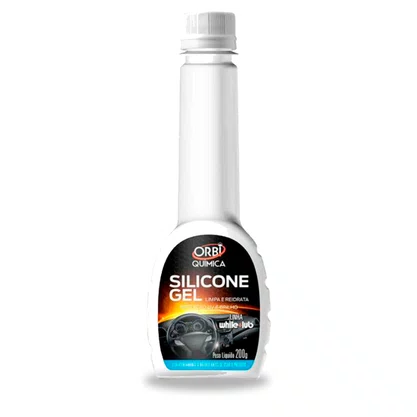Silicone Em Gel Orbi Limpa E Reidrata Proteção UV 200g Orbi Quimica