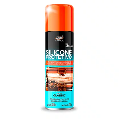 Silicone Spray Protetivo Orbisil 300ml Aroma Classic Orbi Quimica