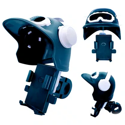 Suporte de Celular Modelo Boneco com Capacete Original Atec