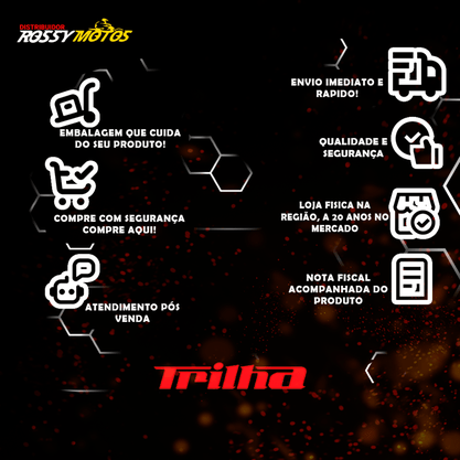 Tensor Corrente  de  Comando Ybr 125 /factor 125 / xtz 125 Trilha**