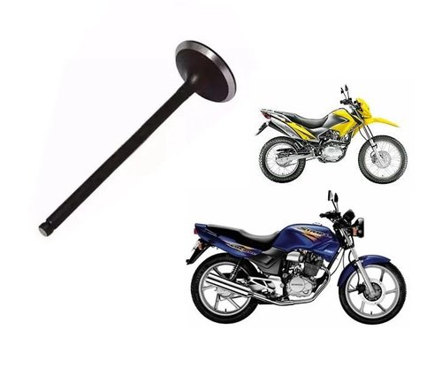 Valvula de Escap da Cbx 200 / CBX 150  / Nx 200/ NX 150 / Xr 200 Vedamotors**
