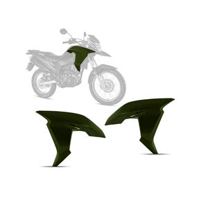 Aba do Tanque da Xre 190 2016 até 2017 Verde Protork Modelo Original