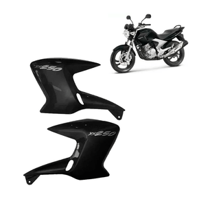 Aba do Tanque Fazer 250 2009 até 2010 Preto Paramotos Modelo Original