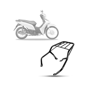 Bagageiro da Biz 100 Modelo Sansao Preto Protork Modelo Original