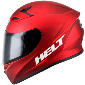 Capacete Street Polar Vermelho Fosco Tamanho 62 HELT