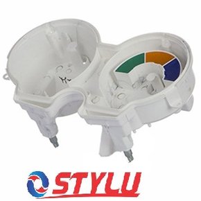 Carcaça Interna do painel Titan 2000 à 2004 Branco Stylu