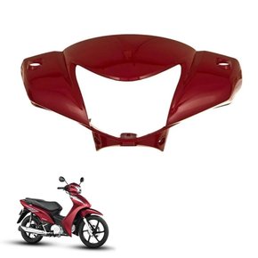 Carenagem  do Farol Biz 125 2013 Ex  Vermelho Melc Modelo Original