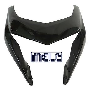 Carenagem Externa do Farol da Nxr BROS 160 2015 até 2020 Todas Preto Melc