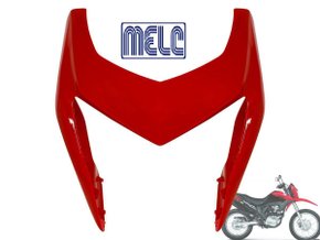 Carenagem Externa do Farol da Nxr Bros 160 2015 até 2019 Vermelho Melc