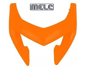 Carenagem do  Farol superior Nxr Bros 160 2019 Laranja Melc