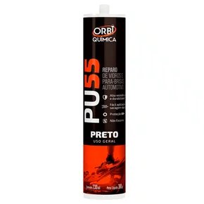Cola Parabrisa Pu55 Silicone Aderencia 230ml Orbi Quimica