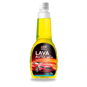 Shampoo Automotivo Detergente Lava Auto Orbi Concentrado 500ml Orbi Quimica