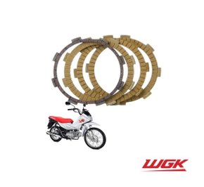 Disco de Embreagem Biz 110i 2016 até 2020 Wgk Modelo Original