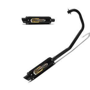 Escape da Cg 150 2009/fan 2009 Preto Competicao ProTork Modelo Original