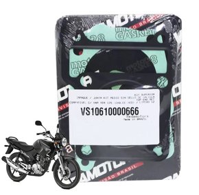 Jogo de Junta Superior da Ybr 125 Modelo Original  Vedamotors