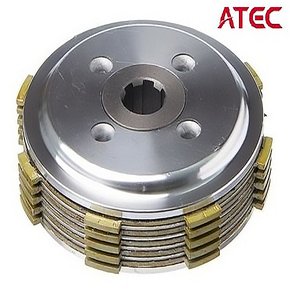 Kit de Embreagem  cg 1983 até /fan 125 08 Atec ( disco,plato,cubo e separador )
