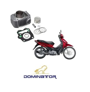 Kit de cilindro Motor Biz125 2006 ate 2008 C/junta Dominator