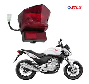 Lanterna Traseira  Cb 300 / Xre 300 Vermelho Stylu Modelo Original