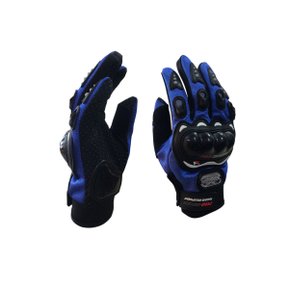Luva Sport Pro Biker (G) Azul C/protetor - MOTRIZ COLINA