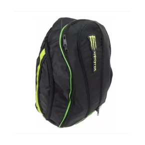 Mochila Monster Colina Preta e Verde
