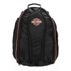 Mochila Harley-davdson Colina - Preta / Laranja