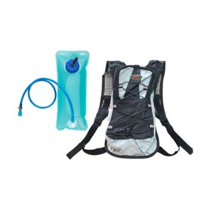 Mochila de Hidratação Preta/Cinza 2 Litros - Motriz Colina