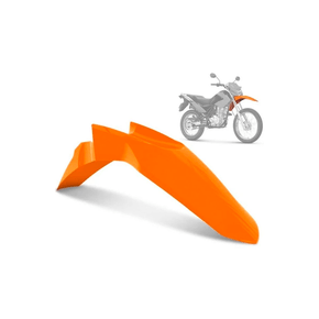 Paralama Dianteiro da Nxr Bros 150 2010 Laranja Melc Modelo Original