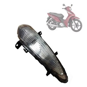 Pisca Biz100 / Biz 125 Dianteiro esquerda 2011 até 2014 Cristal Stylu