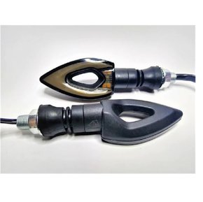 Pisca de Led Flecha Sequencial Blue/Yellow (PAR) Stallion