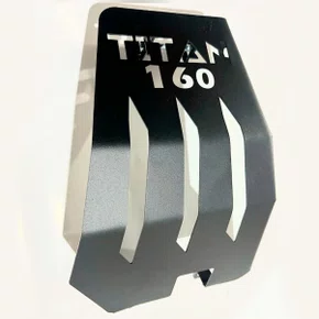 Protetor Carter da CG 160 2016 / 2024 Preto Modelo Original Motorcycle